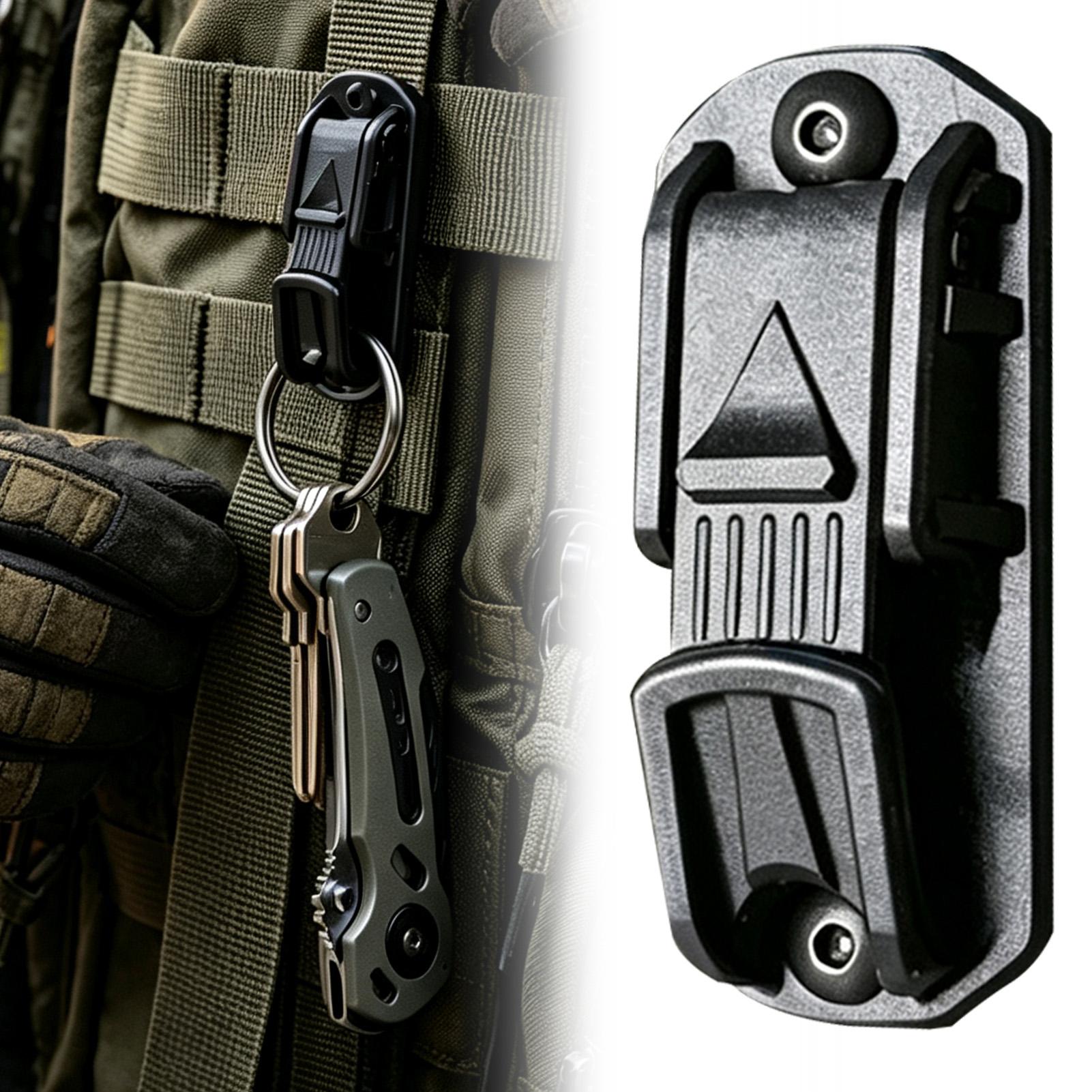 Outdoor Adventure Backpack - Keychain Belt Clip Multifunctional Backpack Heavy-Duty