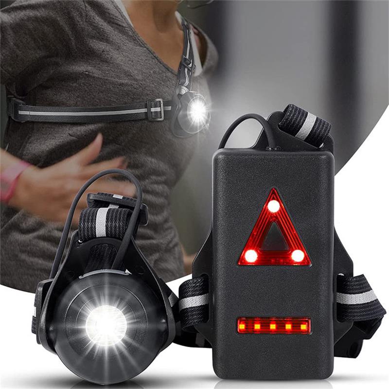 Outdoor Adventure Holidays - 1pc Outdoor Night Running USB ChargingLights
