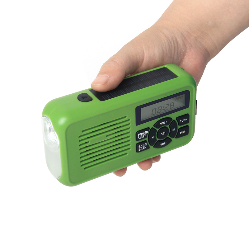2026 OEM Portable Rechargeable - Emergency Radio Solar recension och pris