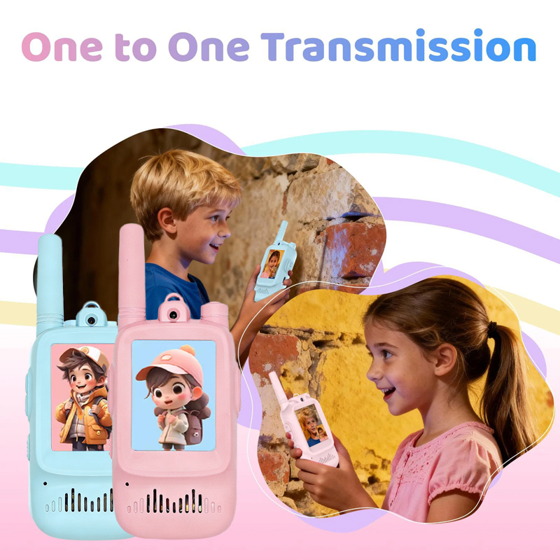 2pcs kids Video Walkie Talkie  - Outdoor Adventure Videos recension och pris