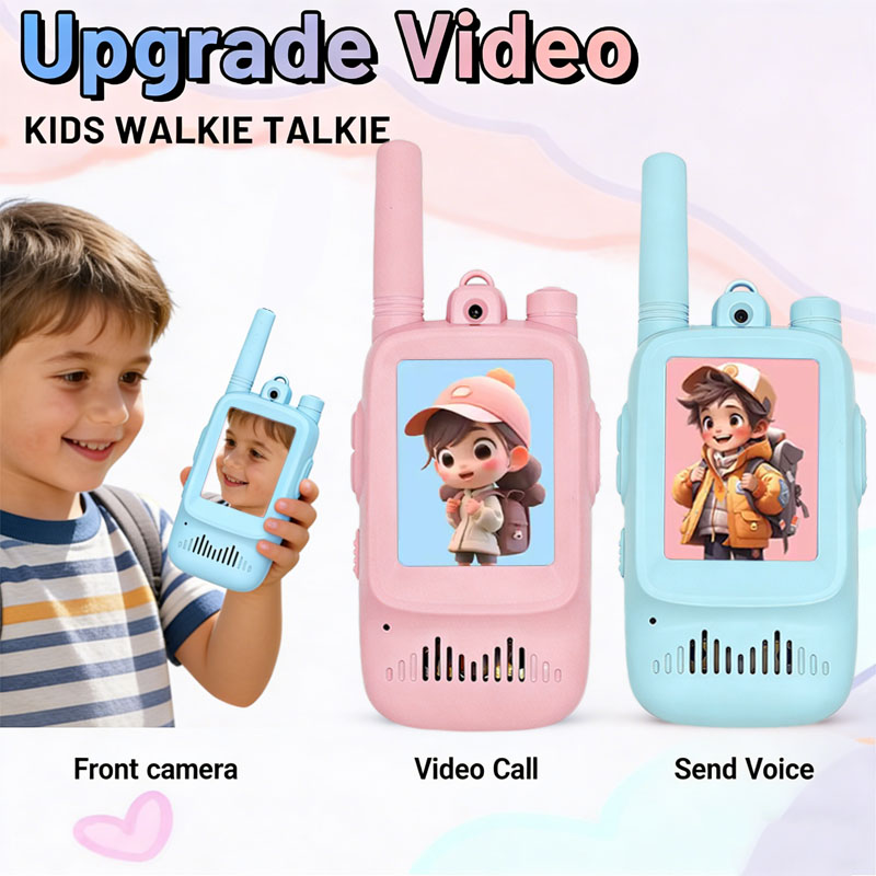 2pcs kids Video Walkie Talkie  - Outdoor Adventure Videos recension och pris