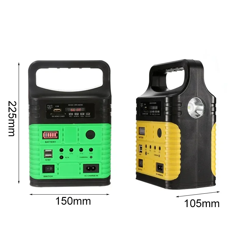Portable Camping Solar Power G - Emergency Radio Solar recension och pris