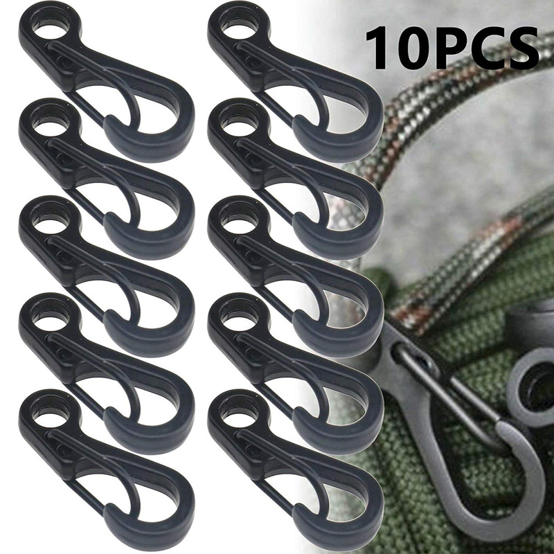 10Pcs/lot Mini Carabiner Parac - Outdoor Adventure Backpack recension och pris