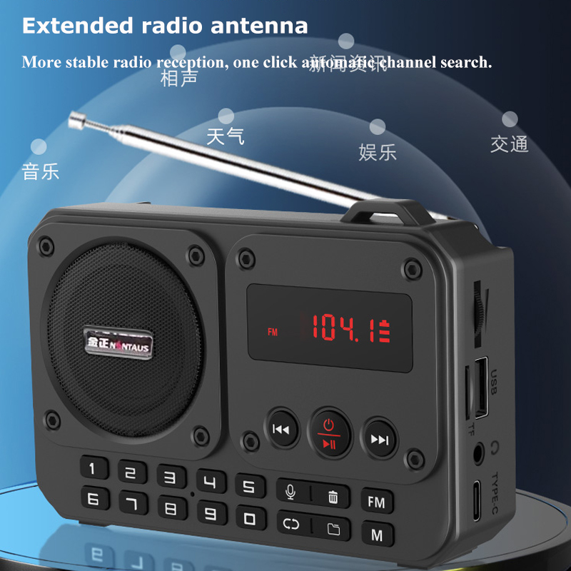 Mini Portable FM Radio Multifu - Emergency Radio Solar recension och pris