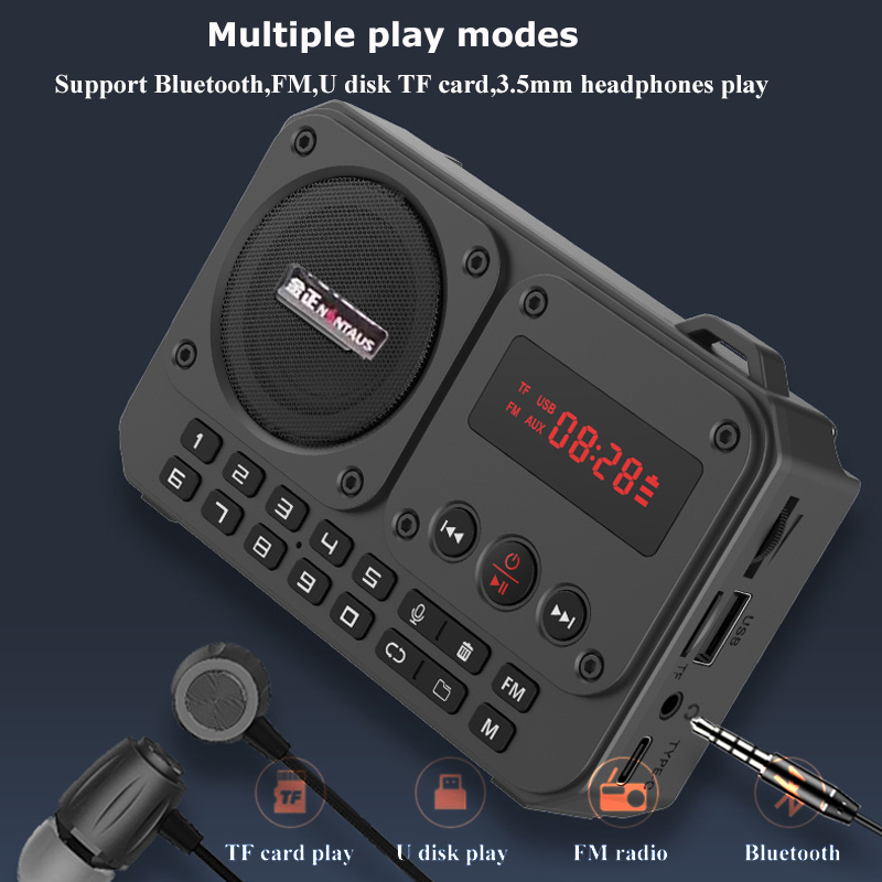 Mini Portable FM Radio Multifu - Emergency Radio Solar recension och pris