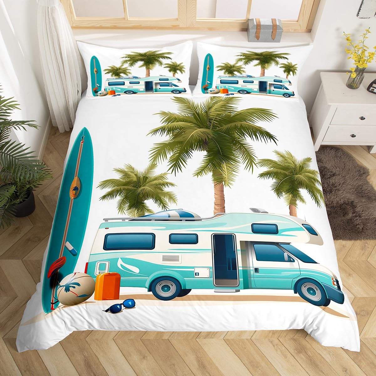 Happy Camping Duvet Cover Camp - Outdoor Adventure Quilt recension och pris