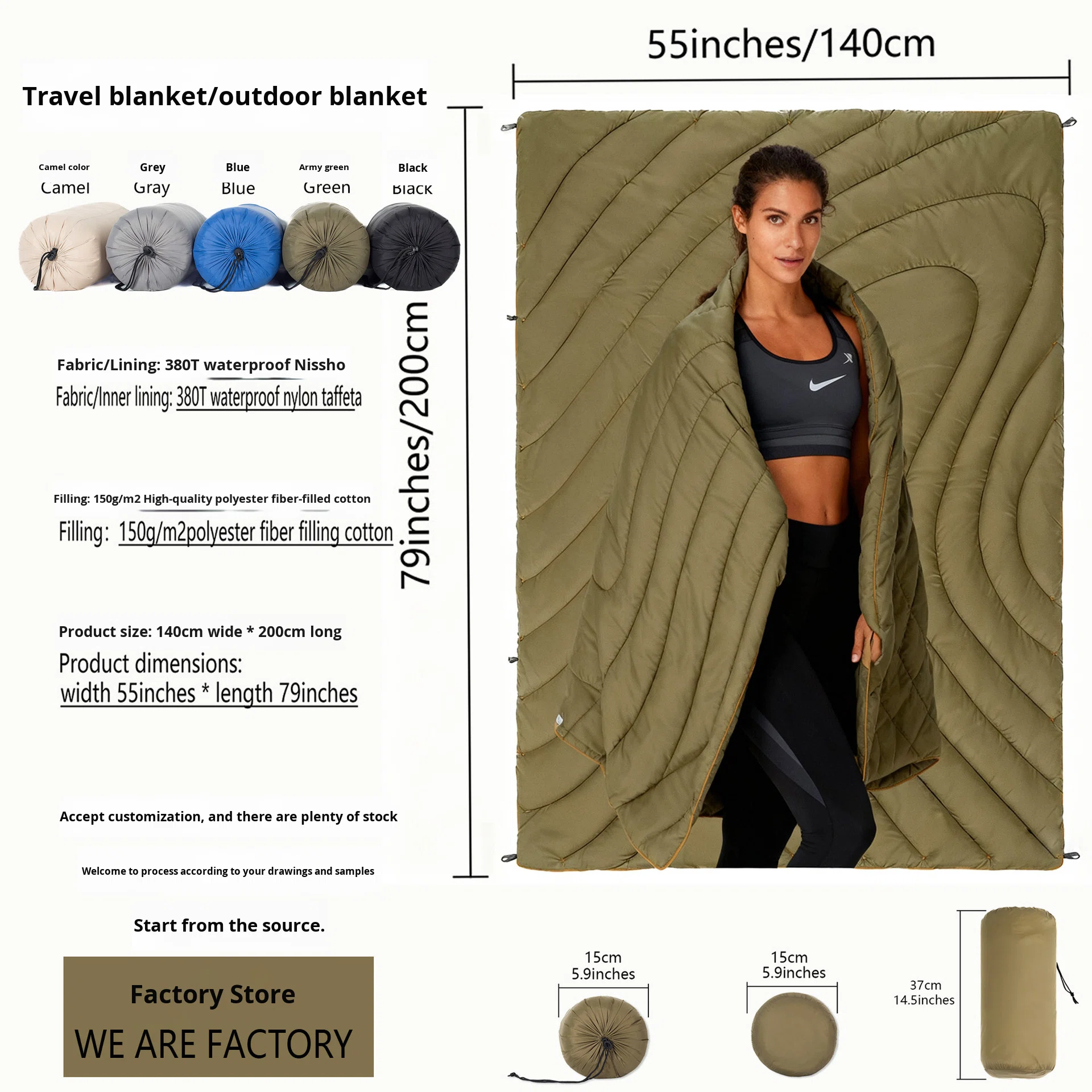 Portable Outdoor Thermal Water - Outdoor Adventure Quilt recension och pris