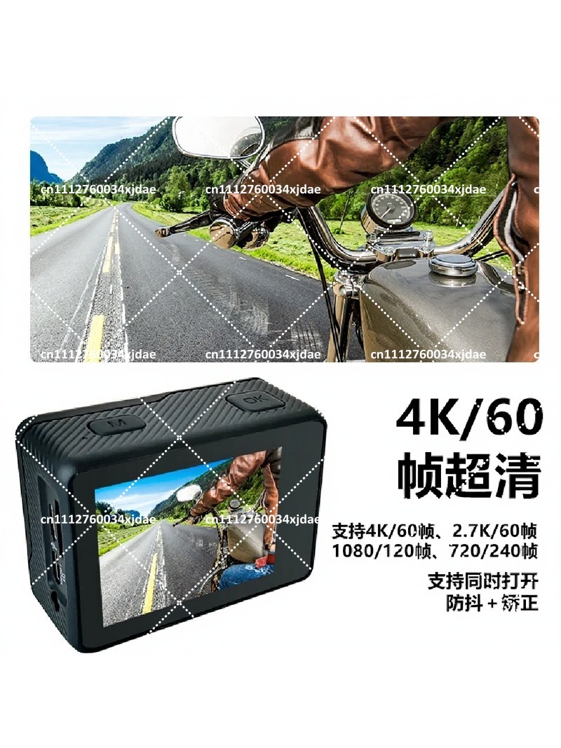 4K Action Camera 60FPS Sports  - Outdoor Adventure Videos recension och pris