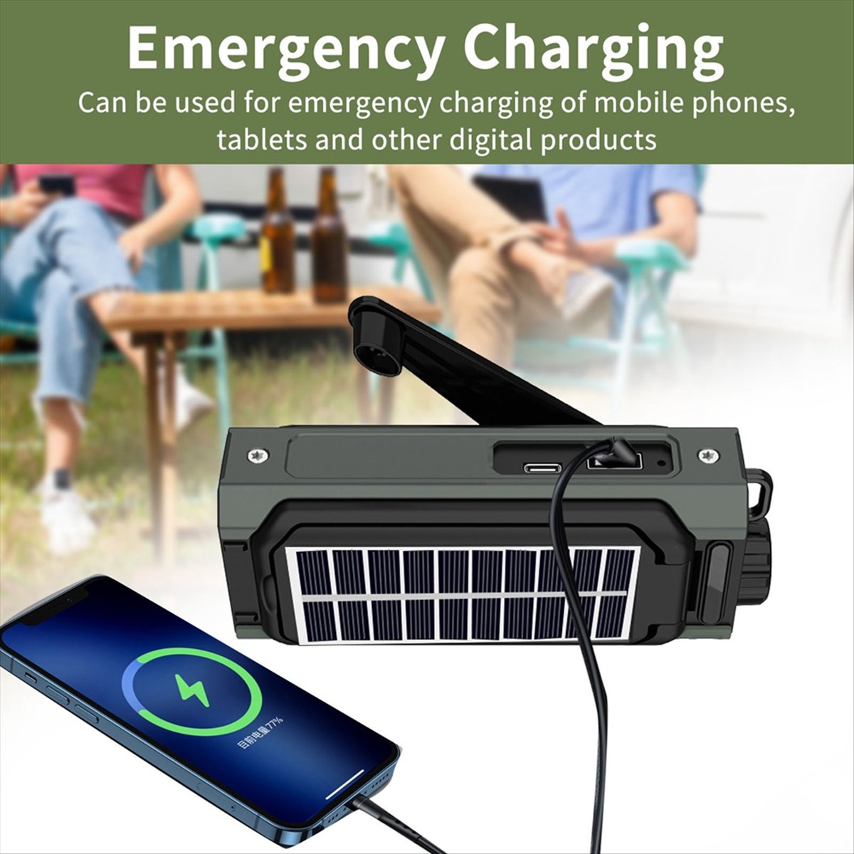 A26Z Portable Solar Radio, Eme - Emergency Radio Solar recension och pris