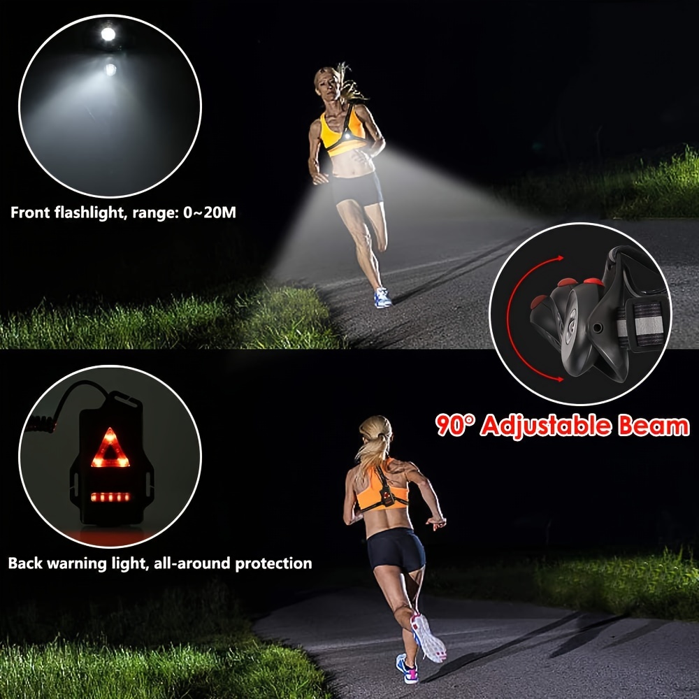1pc Outdoor  Night Running USB - Outdoor Adventure Holidays recension och pris