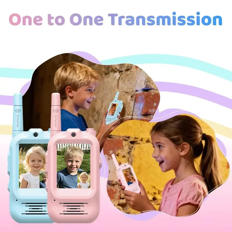 2pcs Kids Video Walkie Talkie  - Outdoor Adventure Videos recension och pris