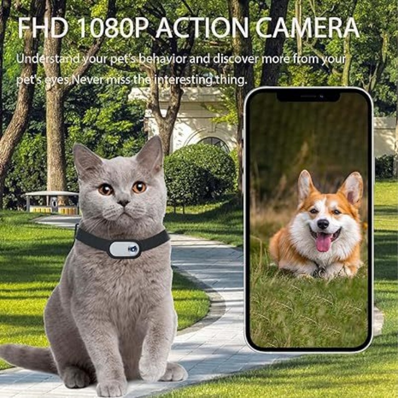 Pet Collar Camera-Waterproof H - Outdoor Adventure Videos recension och pris