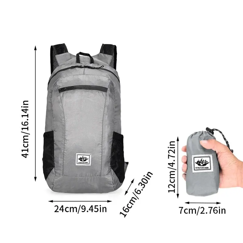Ultra-Light Foldable Backpack  - Outdoor Adventure Backpack recension och pris