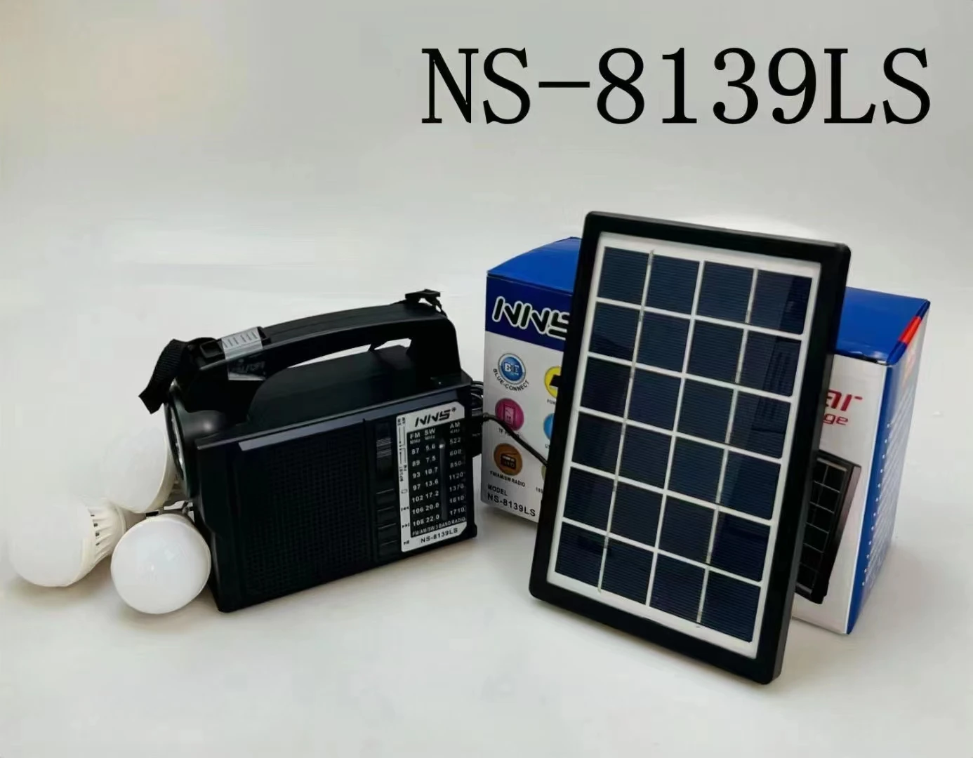 NNS NS-8139LS Outdoor Solar Ra - Emergency Radio Solar recension och pris