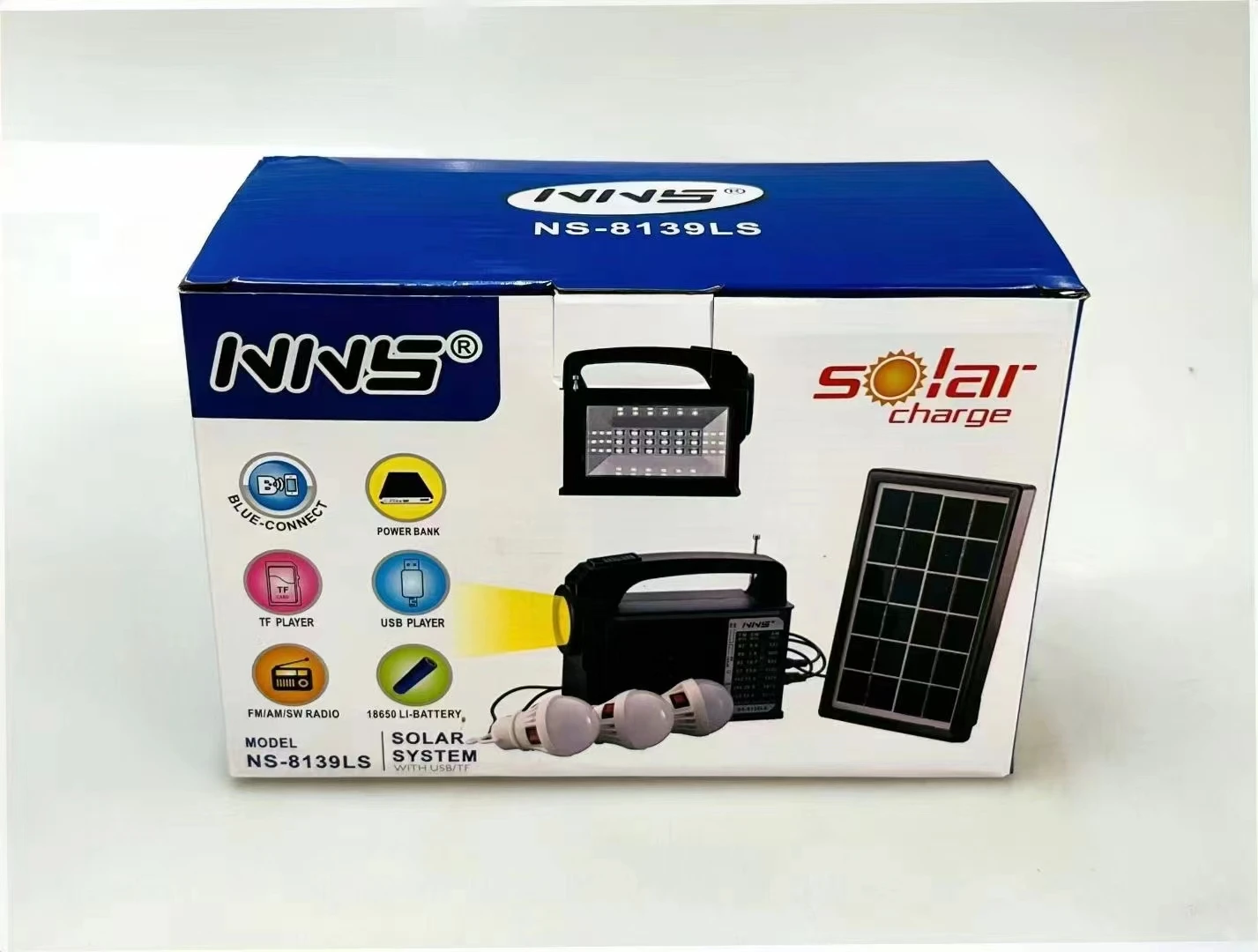 NNS NS-8139LS Outdoor Solar Ra - Emergency Radio Solar recension och pris