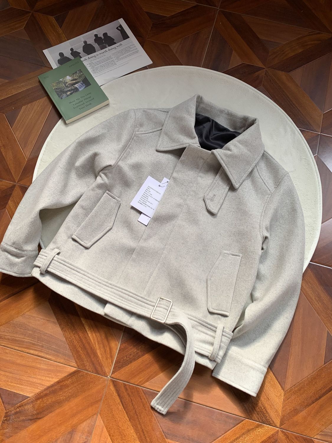 Wool Blend Jacket Man For Work - Outdoor Adventure Holidays recension och pris