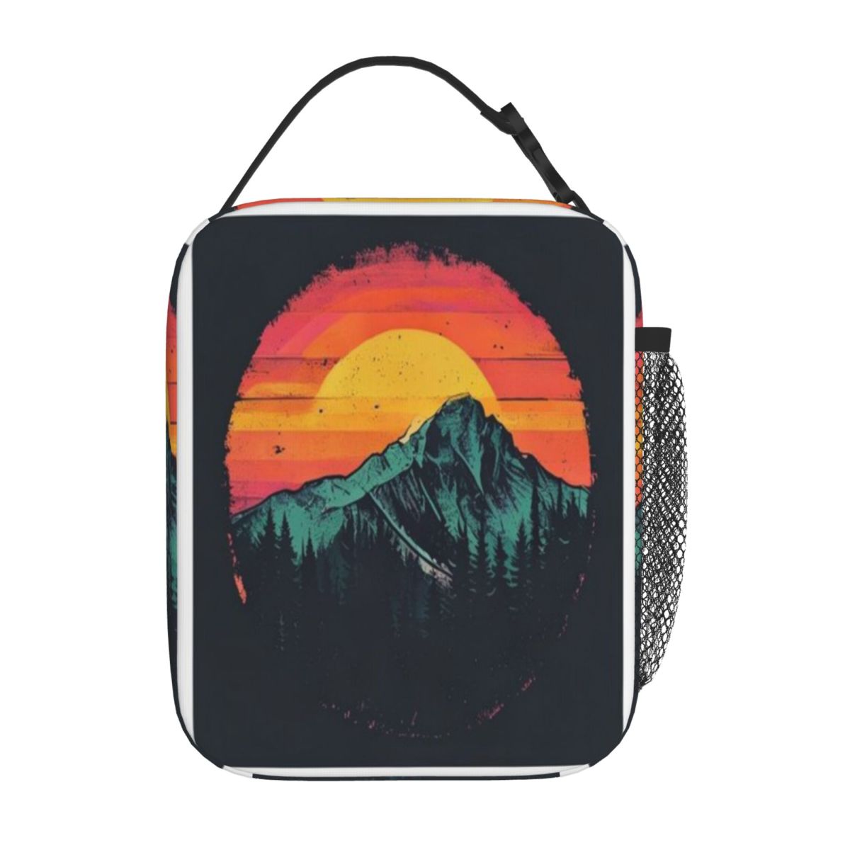 Hot Sale Retro Sunset Mountain - Outdoor Adventure Quilt recension och pris