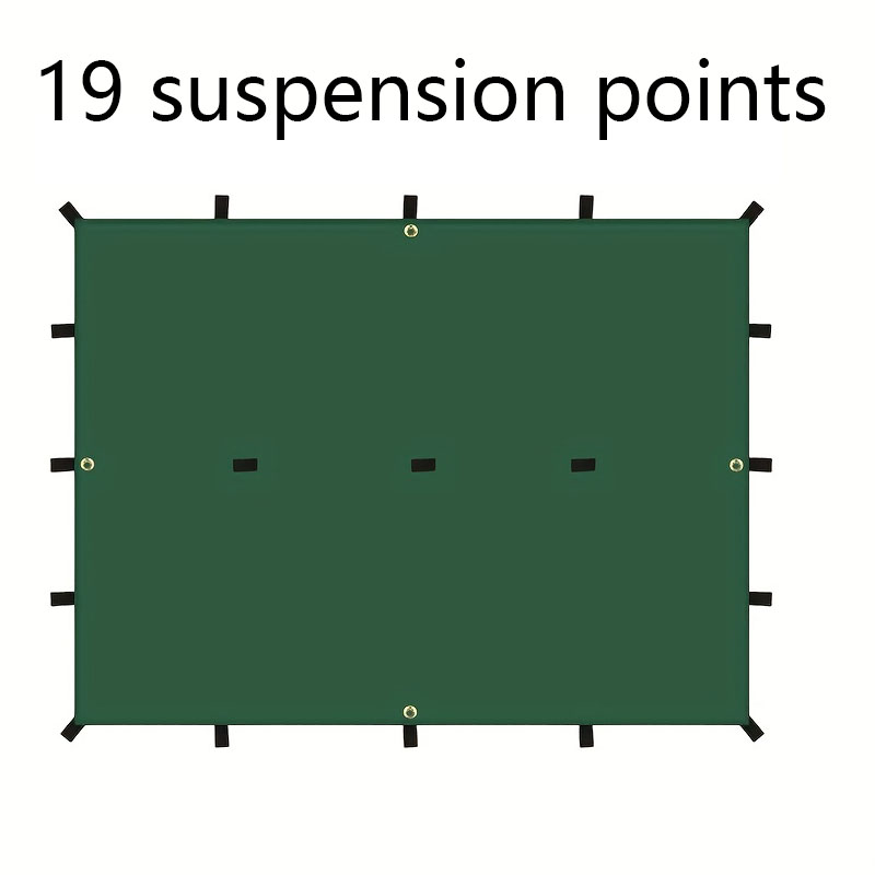19 Hang Points Tent Tarp Survi - Outdoor Adventure Backpack recension och pris