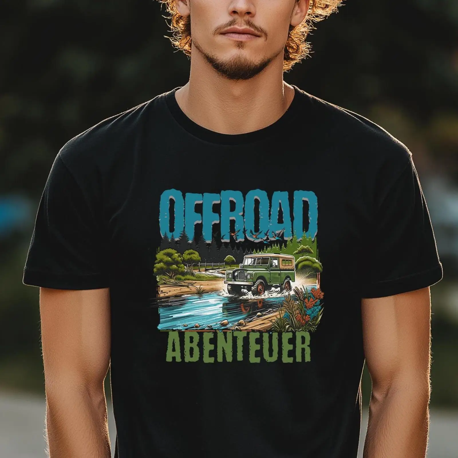 Men's Offroad Abenteuer T Shir - Outdoor Adventure Vehicles recension och pris