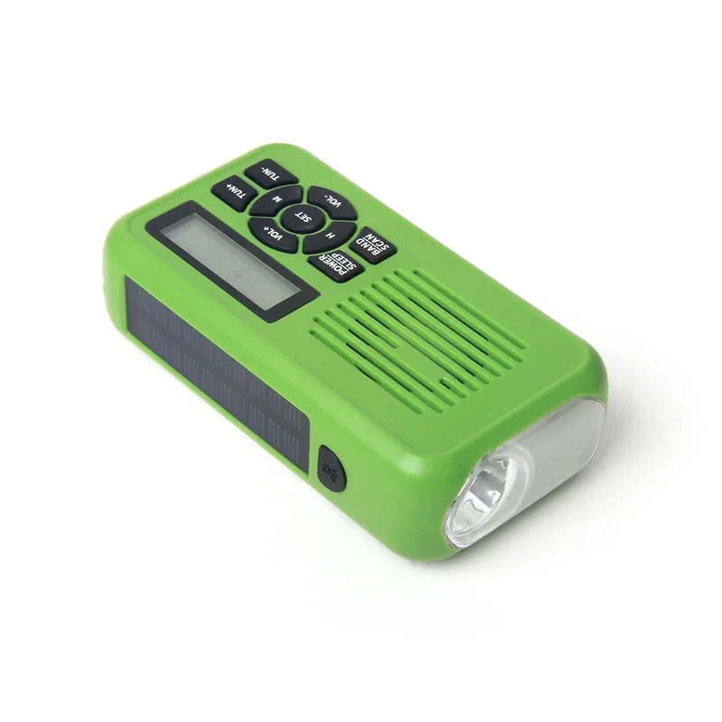 Solar flashlight Radio Recharg - Emergency Radio Solar recension och pris
