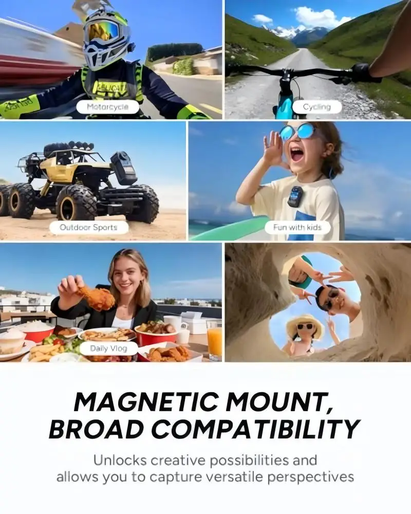 ApexTPC400 Pocket SJCAM Wearab - Outdoor Adventure Videos recension och pris