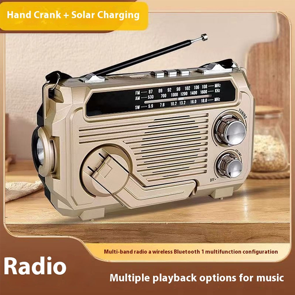 FM AM SW Radio Solar Charging  - Emergency Radio Solar recension och pris