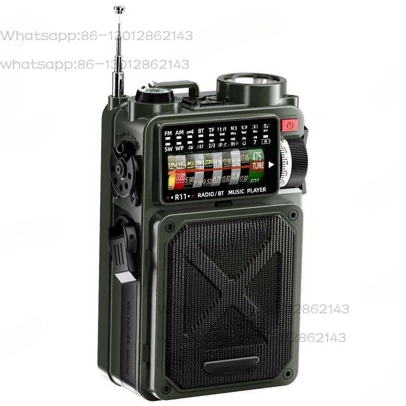 Hand cranked radio emergency s - Emergency Radio Solar recension och pris