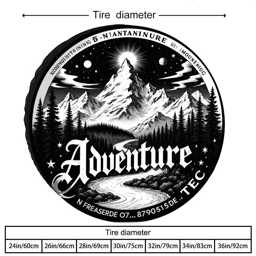 Adventure Mountain Spare Tire  - Outdoor Adventure Vehicles recension och pris