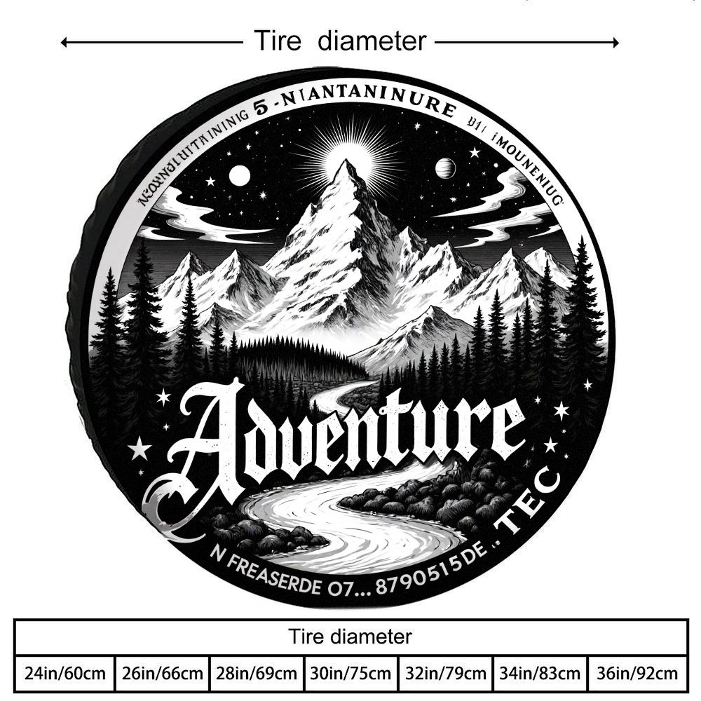 Adventure Mountain Spare Tire  - Outdoor Adventure Vehicles recension och pris