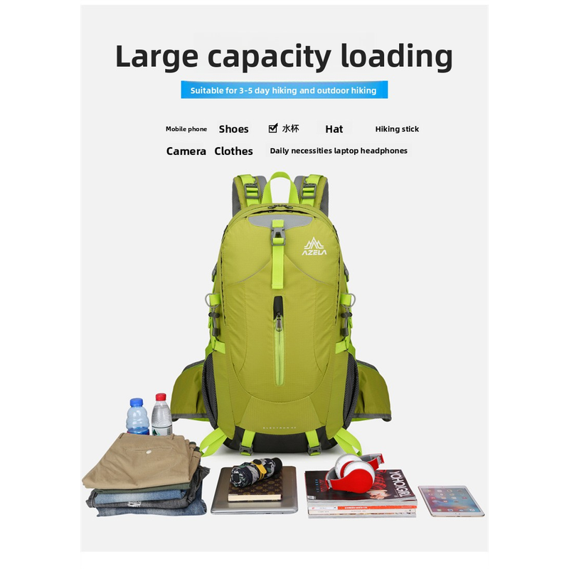 AZELA 36-55L Hiking Backpack L - Outdoor Adventure Backpack recension och pris